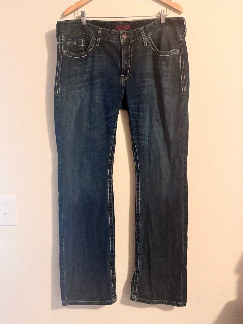 Ada Women's Indigo Straight-Leg Jeans